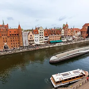 Uroczy No1 W ,, Sercu Starego Miasta Wyspa Spichrzów,, Apartament